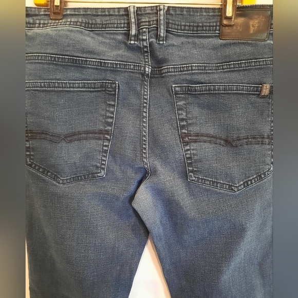 Buffalo David Bitton Jackson-X Straight Stretch Jeans Dark Wash Men's Size 36x32 - Picture 6 of 10